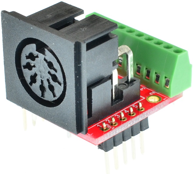 Din 7 Female connector Breakout Board
